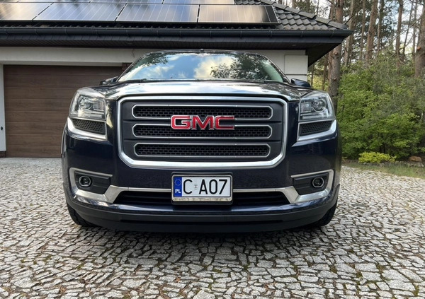 gmc acadia GMC Acadia cena 76000 przebieg: 179700, rok produkcji 2015 z Włocławek